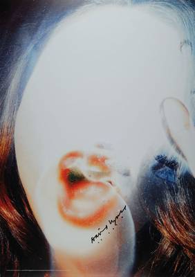 David Lynch, geb. 1946, "Emily Scream", Farboffset auf festem Karton, handsigniert, nur wenige handsignierte Exemplare, ca. 84x59.5 cm