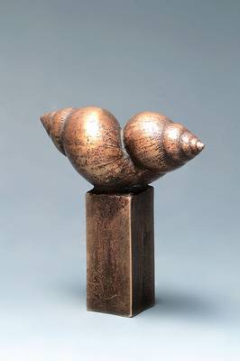 Gernot Rumpf, geb. 1941 Kaiserslautern, Bronzefigur, monogrammiert GR, H. ca. 9 cm