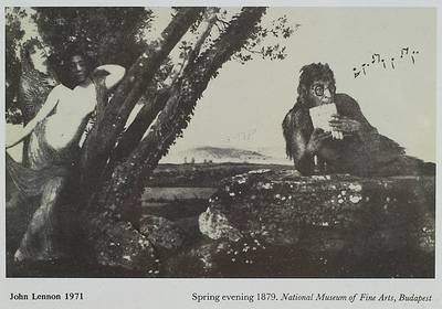 John Lennon und Yoko Ono, 2 Offset multiples, 1x handsigniert von Annie Leibovitz, je ca. 15x10.5 cm, Rahmen