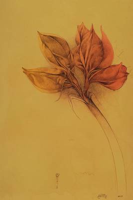 Bruno Bruni, geb. 19365 Gradara, "Amaryllis amabile", Lithographie, handsigniert und nummeriert 86/150, Blattgr. ca. 56,5x38,5 cm