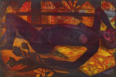 Esteban Fekete, 1924-2009, Farblithographie,handsigniert und nummeriert 81/100, Motiv ca. 42x59 cm, unter Glas gerahmt