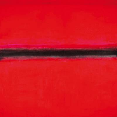 Gaston Galé, zeitgenössischer belgischer Künstler, abstrakte Komposition in Rot und Grau, Öl/Lwd., li. u. signiert, ca. 100x100 cm, aufwendiger ...