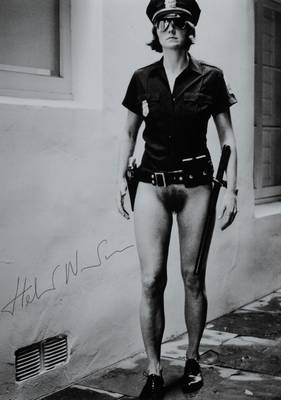 Helmut Newton, 1920 Berlin - 2004 Los Angeles, s/w Fotografie, handsigniert, ca. 27,5x20 cm