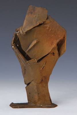 Thomas Duttenhoefer, geb. 1950, Bronzeskulptur, Torso, Künstlerstempel, nummeriert 3/60, H. ca. 19 cm