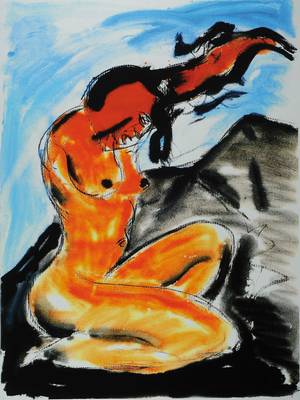 Stefan Szczesny, geb. 1951, "Dancing on the stage", Giclee auf schwerem handgemachtem Baumwollpapier, handsigniert und nummeriert 6/50, aus ...