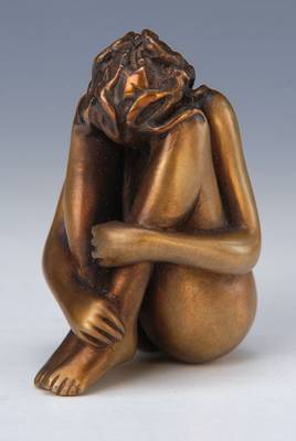 Bruno Bruni, geb. 1935 Gradara/Italien, Mignon, signiert und nummeriert CCLXXIX/D, H. ca. 8 cm