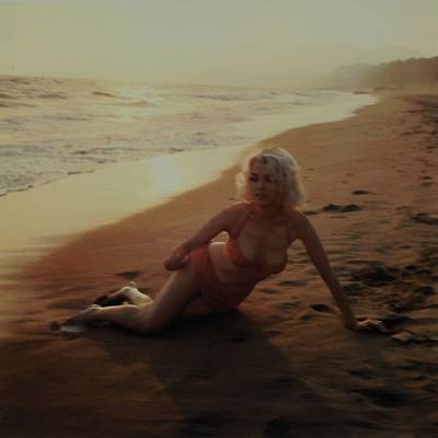 George Barris, geb. 1928, Marilyn Monroe, Farbfotografie, rückseitig nummeriert 133/200 und datiert 5-16-2006, mit Zertifikat von One West ...