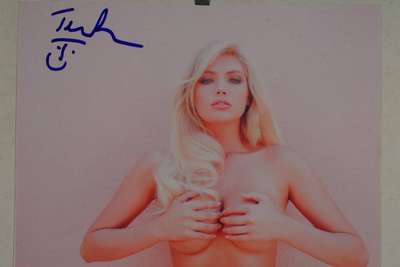 Terry Richardson, geb. 1965 New York, Kate Upton, Farbfotografie, handsigniert, ca. 20x25,5 cm