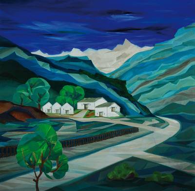 Eugeniusz Zygfryd Olszewski, 1924-2011, urspr. Architekt, 1980 Übersiedlung nach Italien, mehrere Ausstellungen, in der Schweiz und Italien, hier: ...