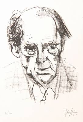 Heinrich Böll: Das Vermächtnis, Kurzroman, 1981, mit einer Porträt-Lithographie von Celestino Piatti, diese handsigniert und num. 121/300, im ...