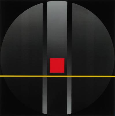 Friedrich Geiler, geb. 1946, zwei Giclees auf schwerem handgemachtem Baumwollpapier, "Kreiskomposition", handsigniert und nummeriert 4/50, ...