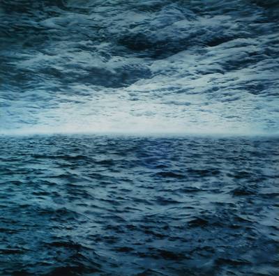 Gerhard Richter, geb. 1932, "Seestück", Offset, aus 2008, handsigniert, Blattgr. ca. 84x59 cm