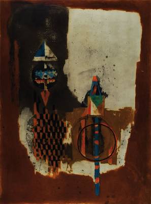 Johnny Friedländer, 1912-1992, Farbradierung, handsigniert, num. 76/95, ca. 75x56 cm, unter Glas, Rahmen