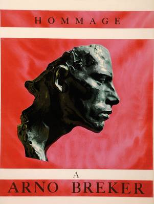 Hommage a Arno Breker, Mappenwerk, mit 11 Original Lithographien auf festem Bütten u.a. von J. Cocteau, E. Fuchs, S. Dalí, A. Maillol, davon 3 ...