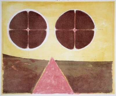 Beatrix Sassen, geb. 1945, studierte von 1962-1965 bei Joseph Beuys und 1975-1978 bei Erwin Heerich, hier: Lithographie übermalt mit Bleistift, ...