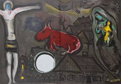 Marc Chagall, 1887-1985, Konvolut aus zwei Farblithographien, "Träumerei", "Imagination reine du monde", Galerie Maeght, ...