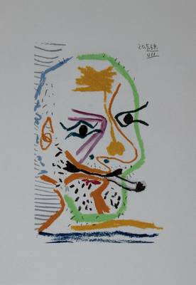 Pablo Picasso, 1881-1973, Konvolut aus zwei Lithographien aus: Le Gout du Bonheur, Handpressendruck unter Aufsicht des Künstlers, Dietz Schünemann ...