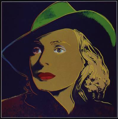 Andy Warhol, 1928-1987, "Portrait of Ingrid Bergman", drei Farboffsets nach dem original Siebdruck, Portfolio zur Ausstellung einer ...