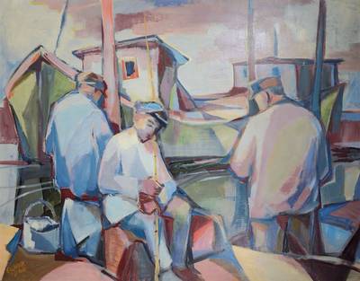 Benno Eicher, 1910-1998 Ludwigshafen, Studium in München, Mitglied der Pfälzer Künstlergenossenschaft, Gründungsmitglied der Künstlervereinigung ...