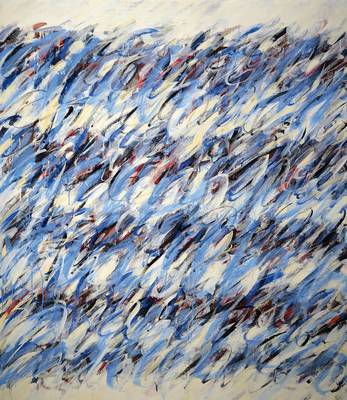Eleonore Fuchs-Heidelberg, 1946 Heidelberg - 2012 Berlin, Between the lines, Acryl/Lwd., rückseitig signiert und datiert 84, ca. 158x138 cm