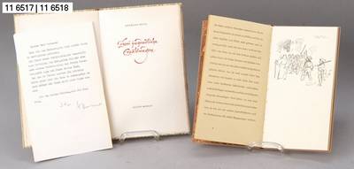 Hermann Hesse, 1877-1962, "Zwei jugendliche Erzählungen", Buch, Olten, 1956, erste Ausgabe in Buchform aus Anlass des zwanzigjährigen ...
