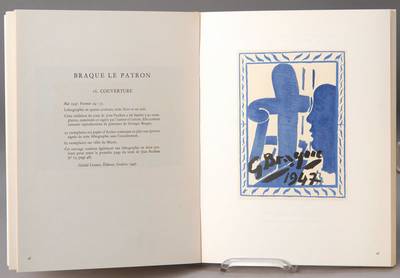 George Braque Lithographe, Katalog von Fernand Mourlot, Editeur Andre Sauret, Monte Carlo 1963, 183 Seiten, limitiert auf 4125 Exemplare, Nr. 442, im ...