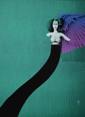 Paul Wunderlich, 1927-2010, Farblithografie, Halbakt, handsigniert und nummeriert 79/90, ca. 88x67 cm
