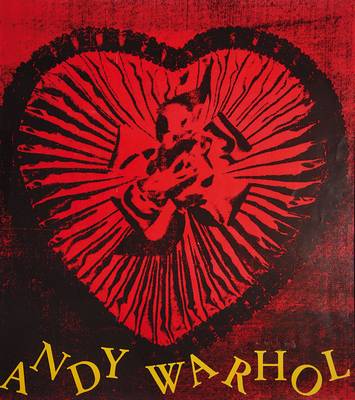 Andy Warhol, 1928-1987, Heart, Farboffset, handsigniert, am rechten Rand dünner Riss, unter Glas gerahmt, ca. 64x55cm