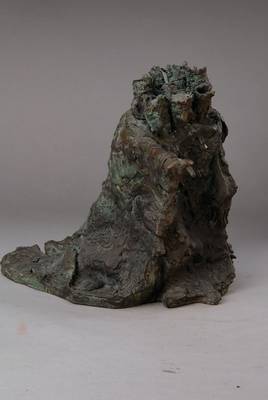 Franz Werner Müller-Steinfurth, zeitgen. Bildhauer in Speyer, Gruppe der salischen Kaiser, Bronzeskulptur, H. ca. 30cm