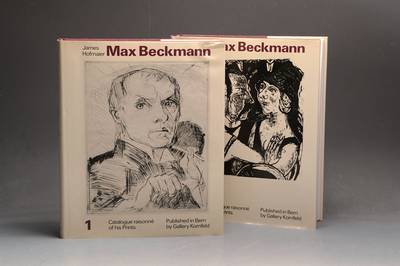 Max Beckmann, Catalogue raisonne of his Prints, Werkverzeichnis, 2 Bände von James Hofmaier, Band 1: 1900-1920, Band 2: 1921-1948, jeweils auf ...