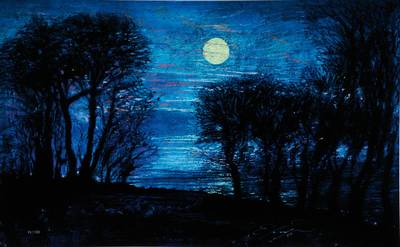 Ernst Fuchs, geb. 1930 Wien, Starnberger See I, Giclee auf Leinwand, handsigniert und nummeriert 74/300, aus 2012, Blattgr. ca. 61x94 cm