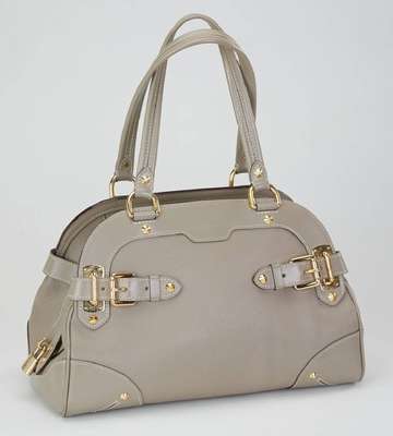 LOUIS VUITTON Tasche, Modell Le Radieux, Farbe: Verone, Suhali-Leder, Messingbeschläge und -Monturen, 2 Tragehenkel, Bowlingbag, großes Innenfach ...