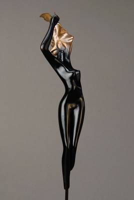 Bruno Bruni, geb. 1935 Gradara/Italien, Angelo Vendicatore, Bronzeskulptur, signiert und num. 88/250 Venturi Arte, auf getrepptem dunklem ...