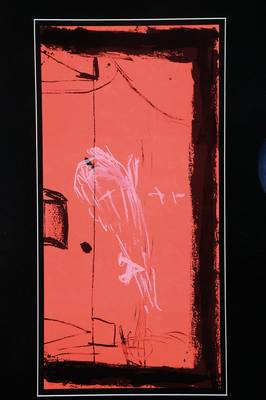 Antoni Tapies, 1923-2012, abstrakte Komposition, Farblithographie, rückseitig bezeichnet Schwarzrotgold und signiert, datiert (19)96, Passepartout, ...