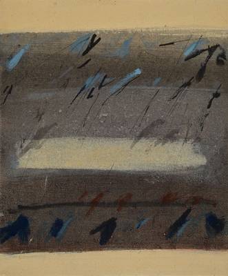 Eleonore Fuchs-Heidelberg, 1946 Heidelberg - 2012 Berlin, Acryl/Lwd, Sherbet, rückseitig signiert und datiert 95, betitelt, ca. 30x25 cm, Leiste