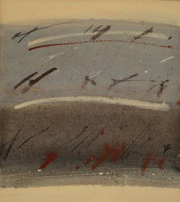 Eleonore Fuchs-Heidelberg, 1946 Heidelberg - 2012 Berlin, Acryl/Lwd, Slipping Rope, rückseitig signiert und datiert 95, betitelt, ca. 30x25 cm, ...