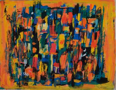 Friedrich Josse, 1897-1994, Konvolut aus zwei Gouachen auf Papier, je rechts unten handsigniert, Blattgr. ca. 33,5x42,5 cm bzw. 36x42 cm, je unter ...