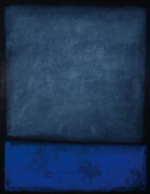 Gaston Galé, zeitgenössischer Belgischer Künstler, Abstrakte Komposition in Schwarz Blau, Öl/Lwd., handsigniert, ca. 90x70 cm, Leisten