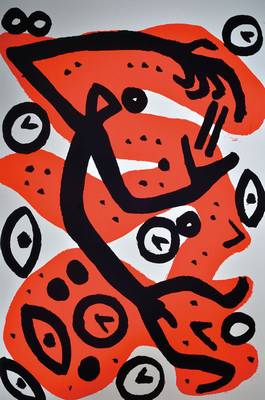 A.R. Penck, geb. 1939 Dresden, Perry Rhodan III, Farbsiebdruck, handsigniert und nummeriert e.a., Auflage 40 + ea., Blattgr. ca. 72x99 cm