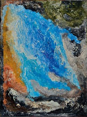 Martin Turner, geb. 1964 Mannheim, MT Nr. 37 3. Zyklus, Acryl/Lwd, rückseitig handsigniert, ca. 80x60 cm