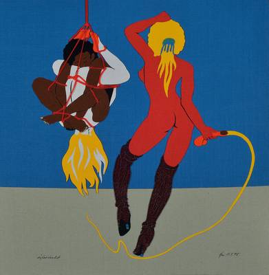 Norbert Mehler, 1939-2003, Konvolut aus zwei Mischtechniken, 3D Objekte auf Holz, Stoff, je handsigniert und datiert 1995, betitelt Eifersucht bzw. ...