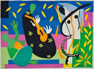 Henri Matisse, 1869-1954, Konvolut aus drei Farblithographien unter Aufsicht des Künstlers, aus: Die letzten Werke von Matisse, Mourlot, Verve Paris ...