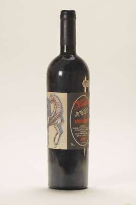 1 Flasche 1987 Gianfranco Soldera Intistieti , Künstleretikett: Piero Leddi 1988, Montalcino, top shoulder, unverkostet, ca. 75 cl