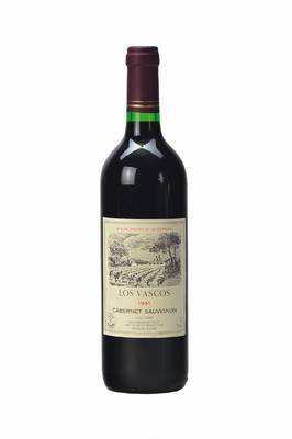14 Flaschen Los Vascos, Domaines Barons de Rothschild, Cabernet Sauvignon, Jahrgänge: 5x 1991 u. 9x 1990, je ca. 75 cl, top shoulder u.besser, ...
