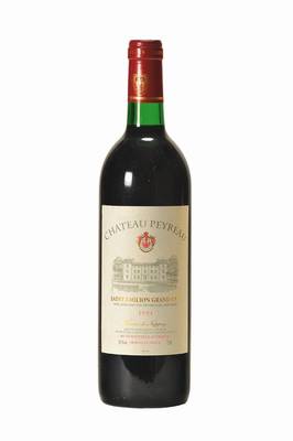 12 Flaschen 1994 Chateau Peyreau, Saint -Emilion, je ca. 75 cl, top shoulder u. besser, unverkostet