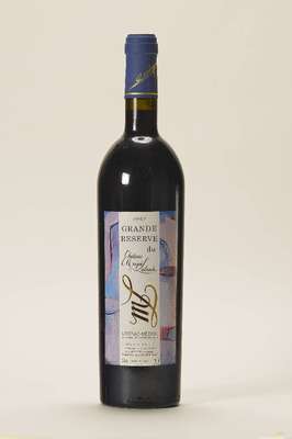 12 Flaschen 1993 Chateau Mayne Lalande Grande Reserve, Listrac-Medoc, je ca. 75 cl, into neck u. high fill, unverkostet, in zwei Originalkisten a 6 ...