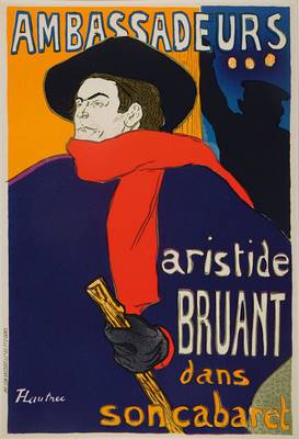 Henri de Toulouse-Lautrec, 1864-1901, Konvolut aus 4 Farblithographien, Titel:"Jane Avril", "Confetti", "Aristide Bruant ...