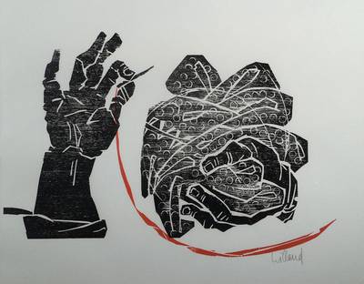 Detlef Willand, geb. 1935, Konvolut aus zwölf Holzschnitten, aus: Joseph, 12 Holzschnitte von Detlef Willand, je signiert, je mit Bugfalte, Blattgr. ...