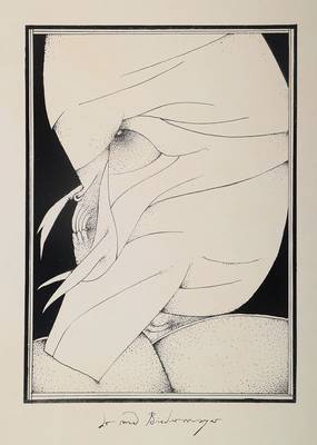 Horst Janssen, 1929-1995, Dr. med. Biedermayer, Lithographie, handsigniert und nummeriert 172/300, datiert 66, Motiv ca. 28x20 cm, Blattgr. ca. ...