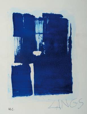 Herbert Zangs, 1924-2003, Radierung, signiert und nummeriert HC, Blattgr. ca. 24,5x18,5 cm, unter Glas gerahmt